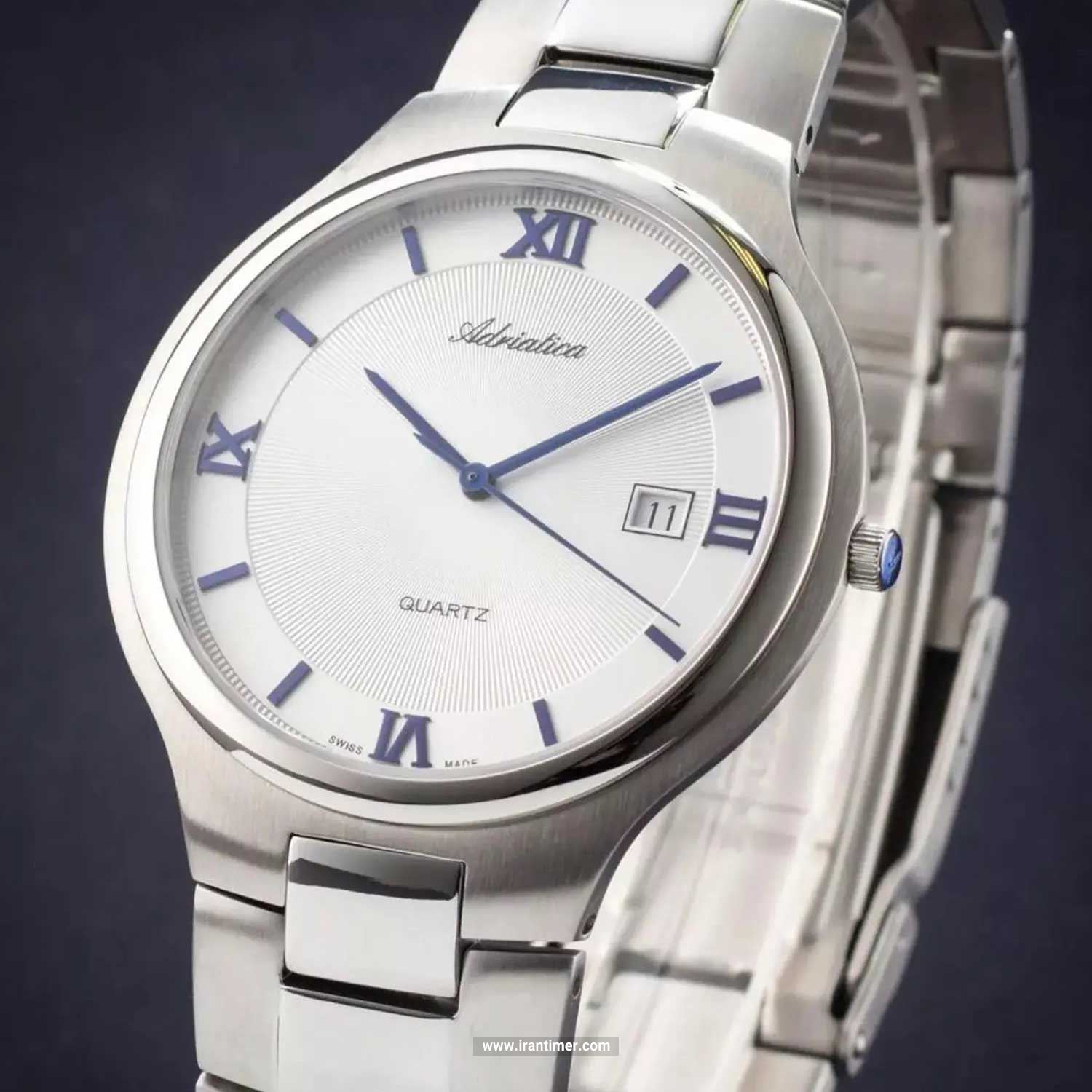 قیمت و خرید ساعت مچی مردانه آدریاتیکا(ADRIATICA) مدل A1114.51B3Q کلاسیک | اورجینال و اصلی