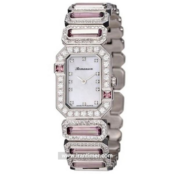 قیمت و خرید ساعت مچی زنانه رومانسون(ROMANSON) مدل RM6A16QLLWM1R1-W فشن | اورجینال و اصلی