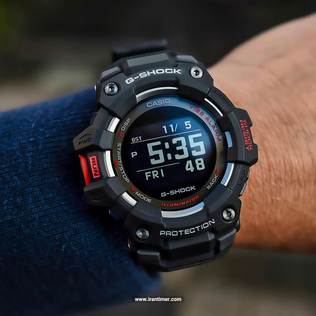 قیمت و خرید ساعت مچی مردانه کاسیو (CASIO) جی شاک مدل GBD-100-1DR اسپرت | اورجینال و اصلی