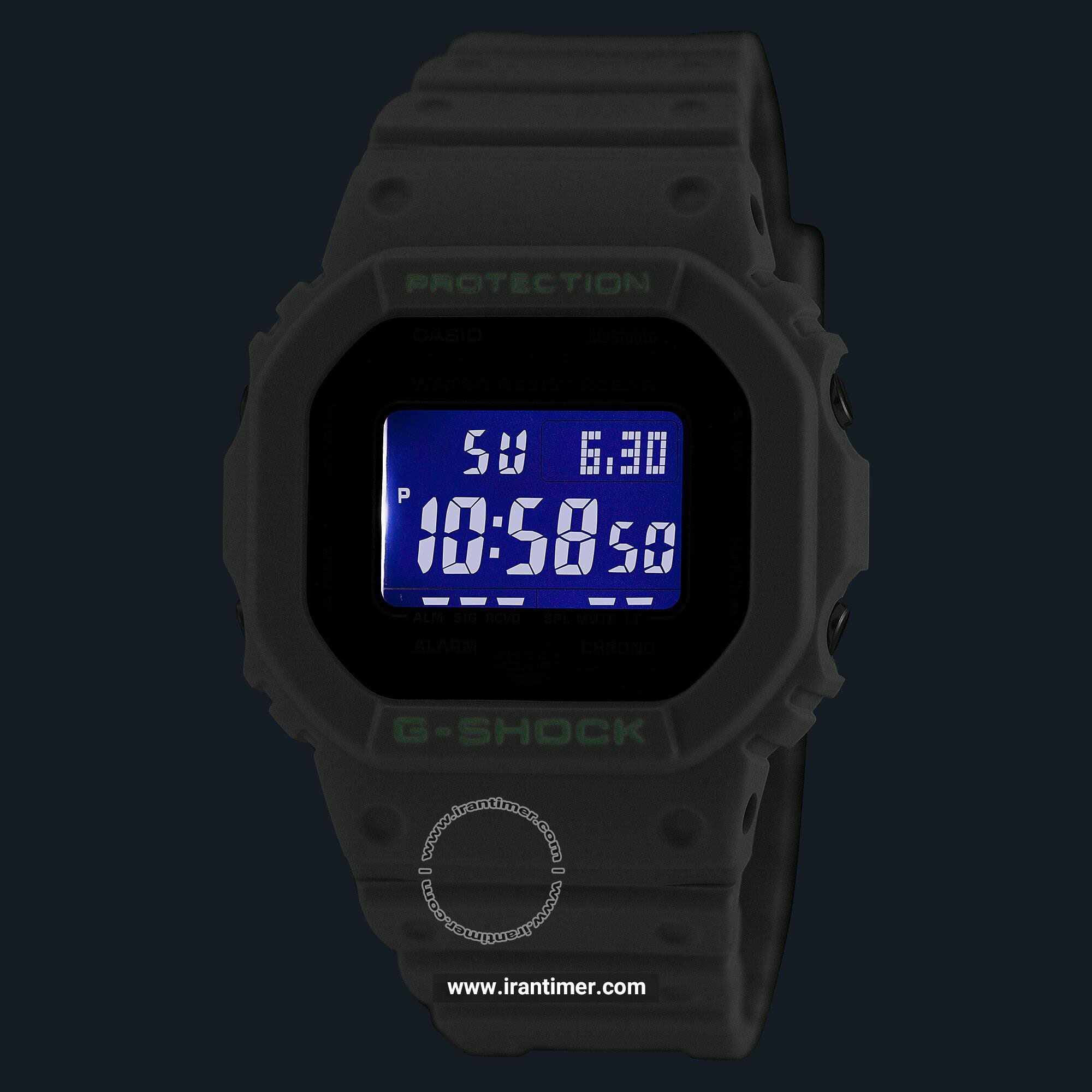 قیمت و خرید ساعت مچی مردانه کاسیو (CASIO) جی شاک مدل DW-B5600SF-7DR اسپرت | اورجینال و اصلی
