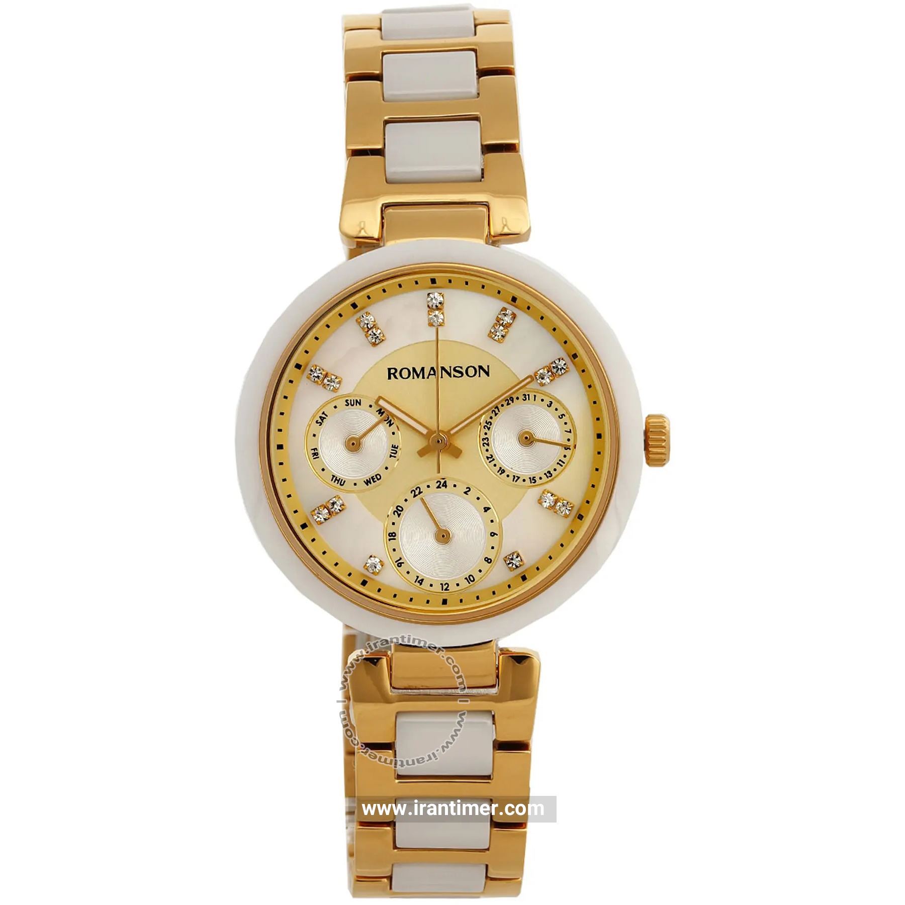 قیمت و خرید ساعت مچی زنانه رومانسون(ROMANSON) مدل RM7A01FLGGM8C4-G کلاسیک | اورجینال و اصلی