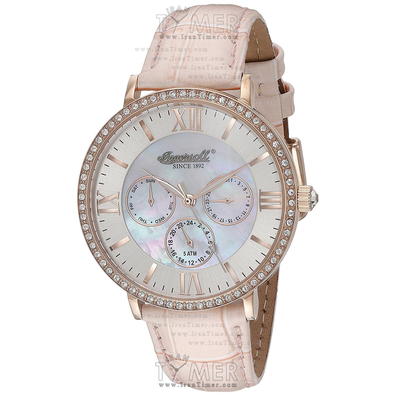 قیمت و خرید ساعت مچی زنانه اینگرسول(INGERSOLL) مدل INQ034SLRS کلاسیک فشن | اورجینال و اصلی