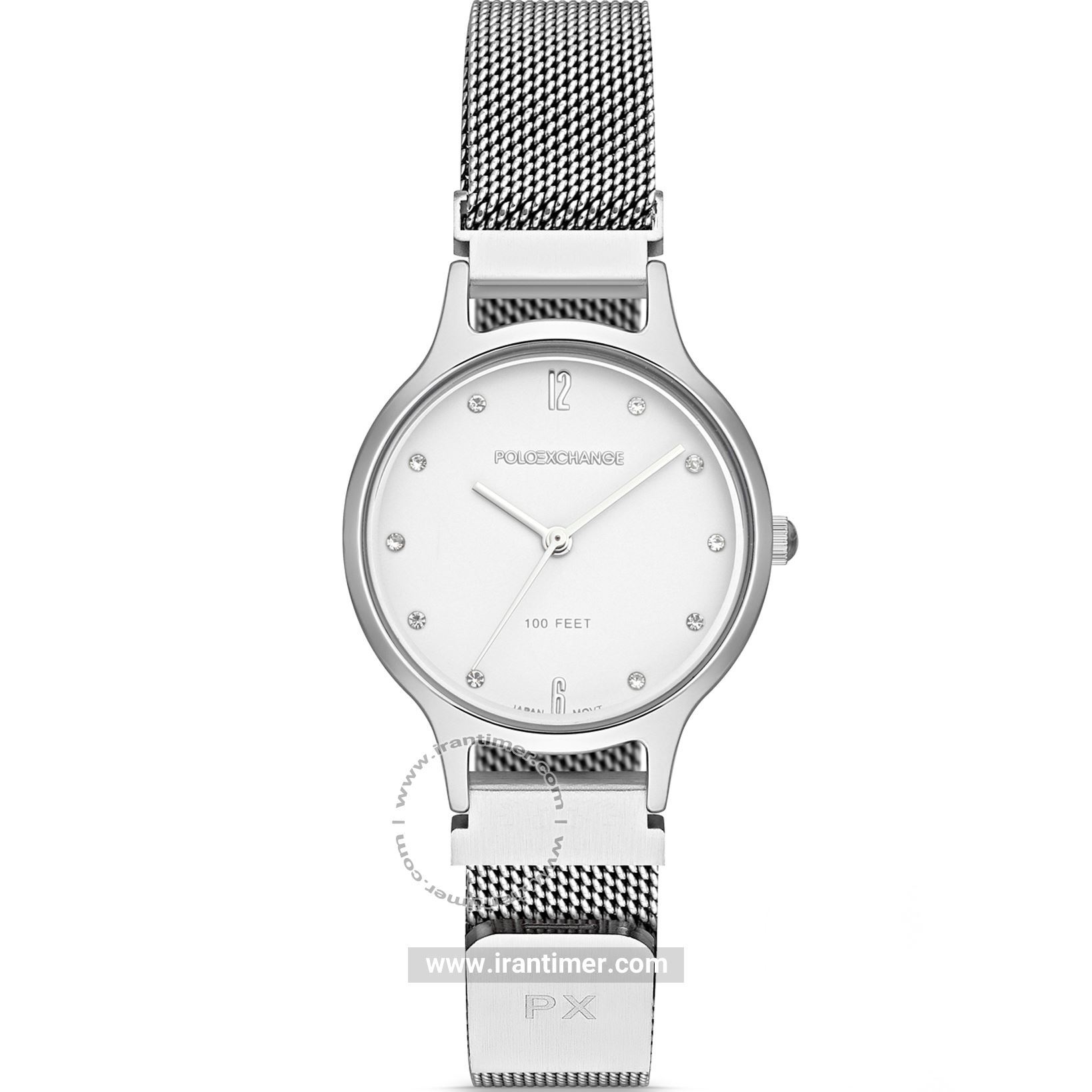 قیمت و خرید ساعت مچی زنانه پولو اکسچنج(POLO EXCHANGE) مدل PX-3002-02 کلاسیک | اورجینال و اصلی