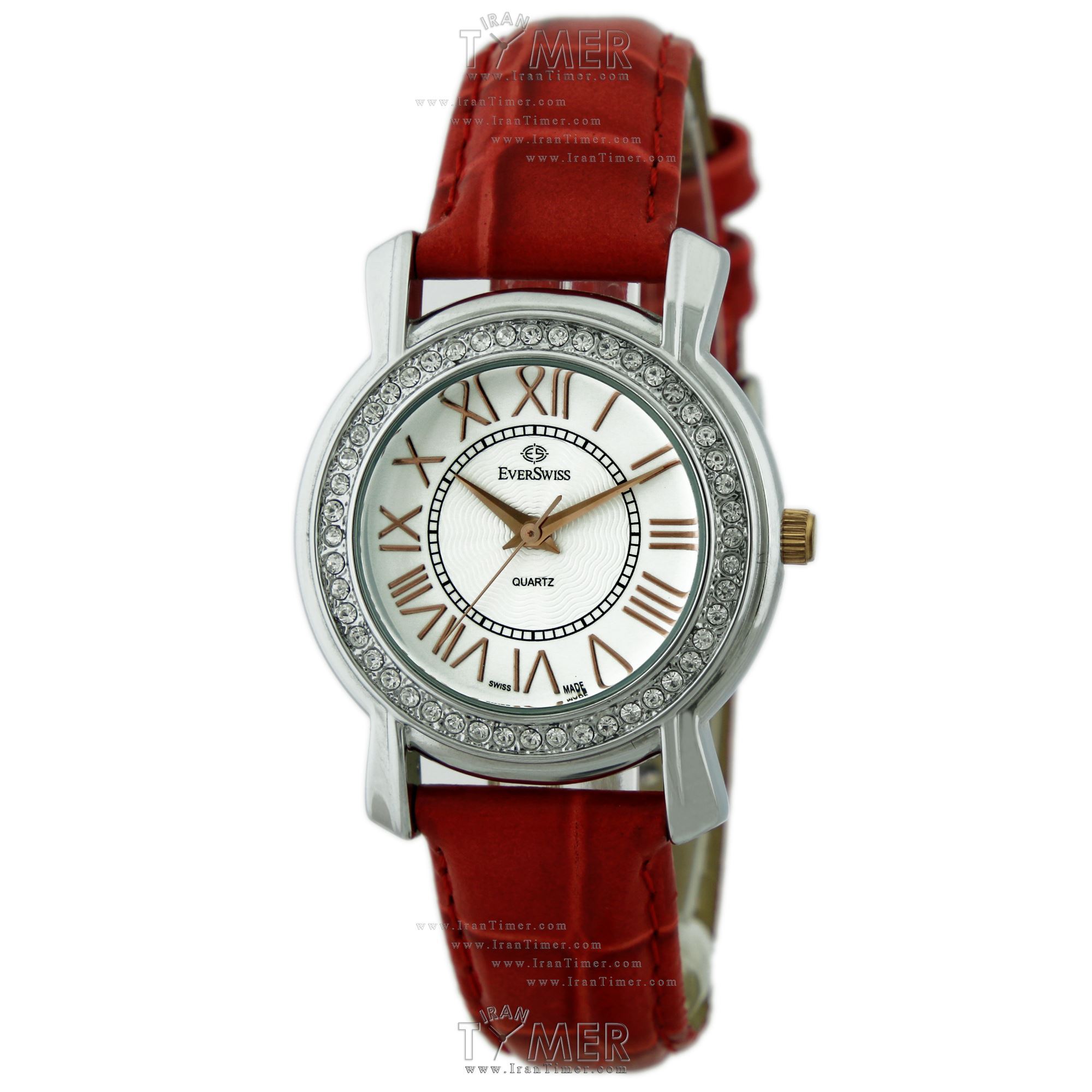 قیمت و خرید ساعت مچی زنانه اورسوئیس(EVER SWISS) مدل 2769-G257R کلاسیک فشن | اورجینال و اصلی