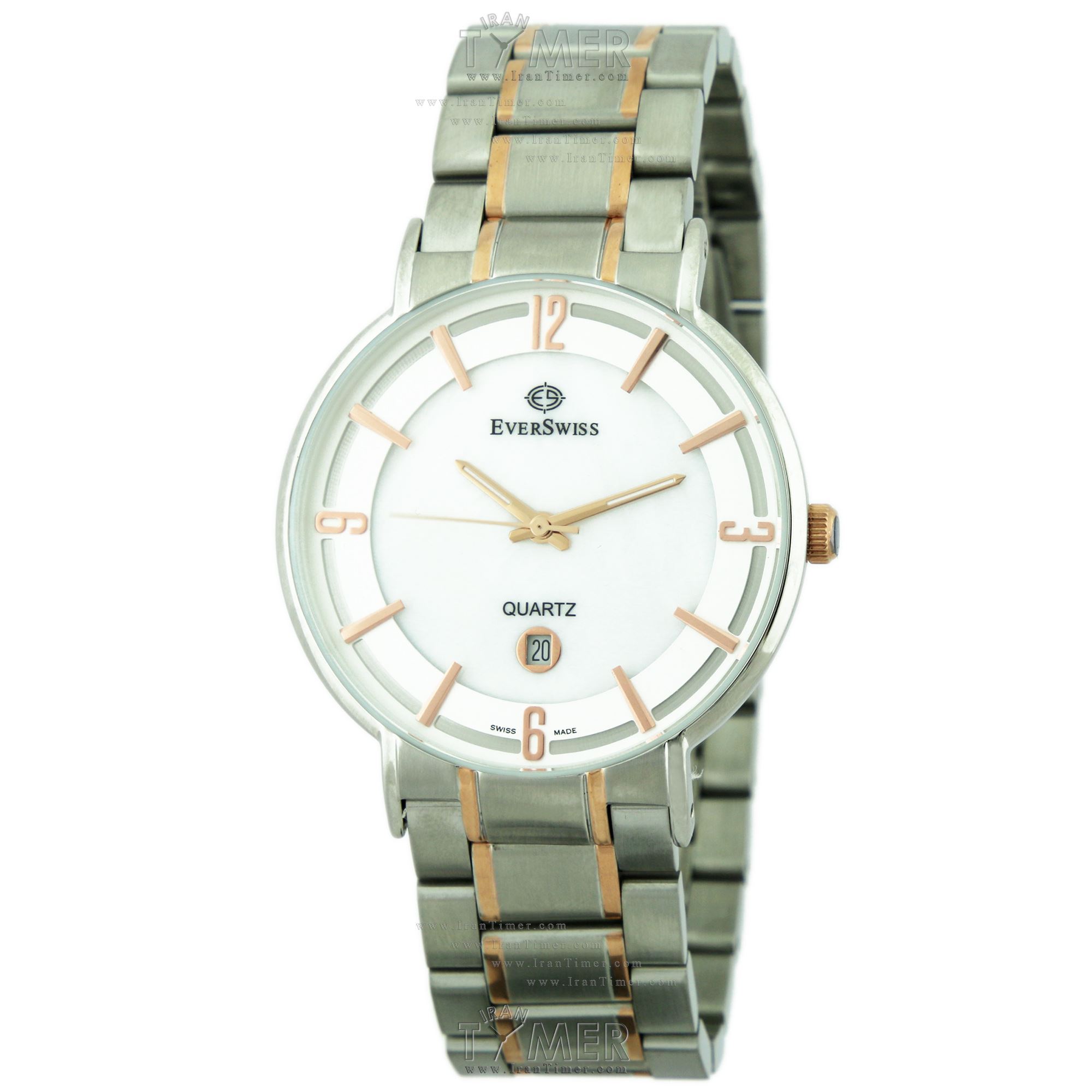 قیمت و خرید ساعت مچی مردانه اورسوئیس(EVER SWISS) مدل 9736-147 کلاسیک | اورجینال و اصلی