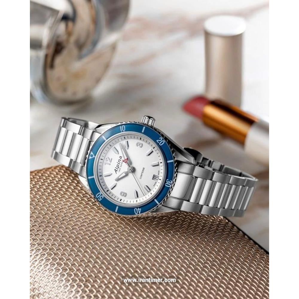 قیمت و خرید ساعت مچی زنانه آلپینا(ALPINA) مدل AL-240S3NC6B اسپرت | اورجینال و اصلی