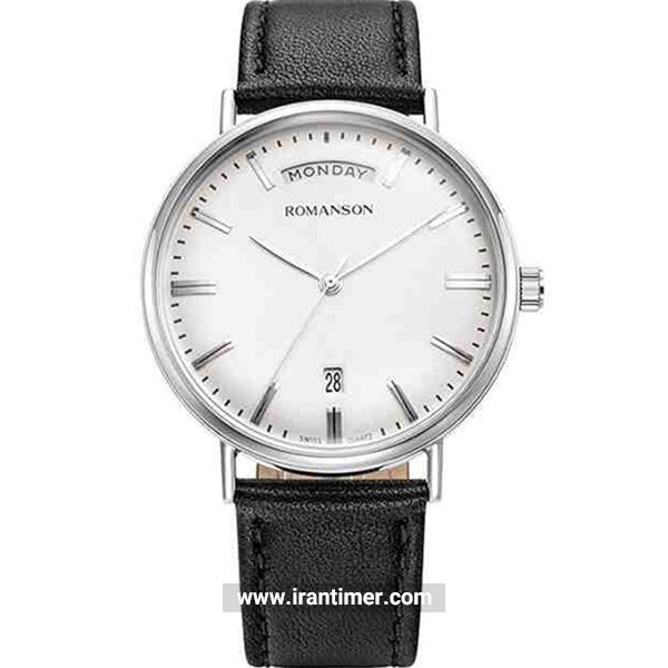 قیمت و خرید ساعت مچی مردانه رومانسون(ROMANSON) مدل TL4BF006MMBWA12W-W کلاسیک | اورجینال و اصلی