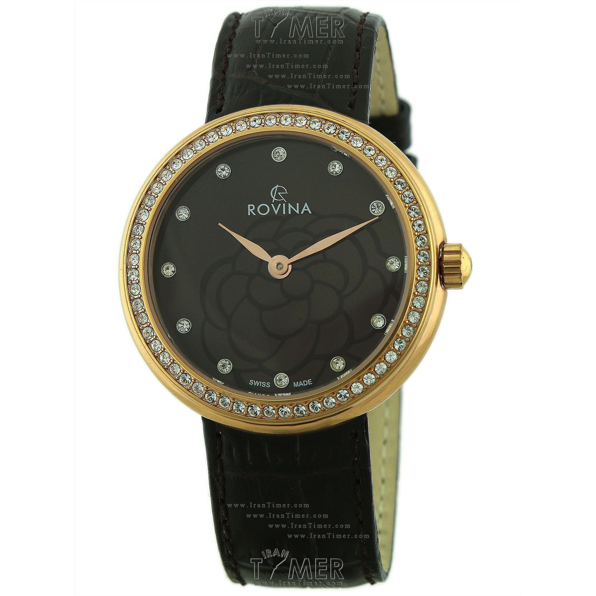 قیمت و خرید ساعت مچی زنانه رُوینا(ROVINA) مدل 51172L4SBR کلاسیک فشن | اورجینال و اصلی