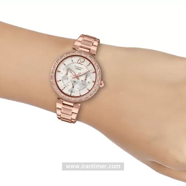 قیمت و خرید ساعت مچی زنانه کاسیو (CASIO) شین مدل SHE-3065PG-7AUDF فشن | اورجینال و اصلی