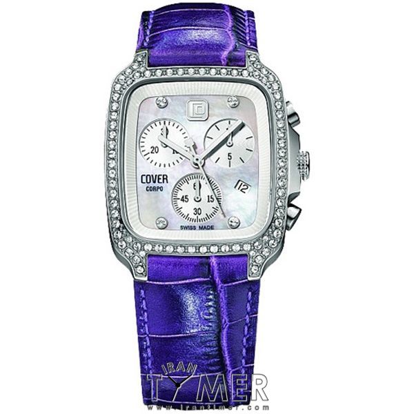 قیمت و خرید ساعت مچی زنانه کاور(COVER) مدل Co151.ST2LPU/SW فشن اسپرت | اورجینال و اصلی