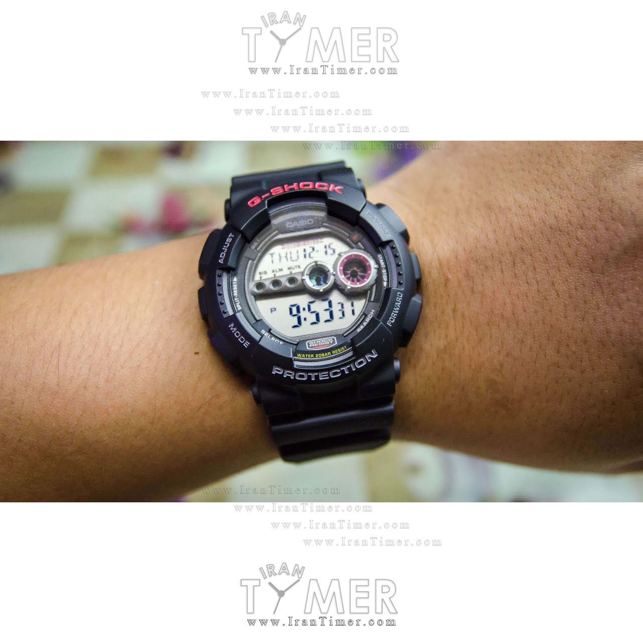 قیمت و خرید ساعت مچی مردانه کاسیو (CASIO) جی شاک مدل GD-100-1ADR اسپرت | اورجینال و اصلی