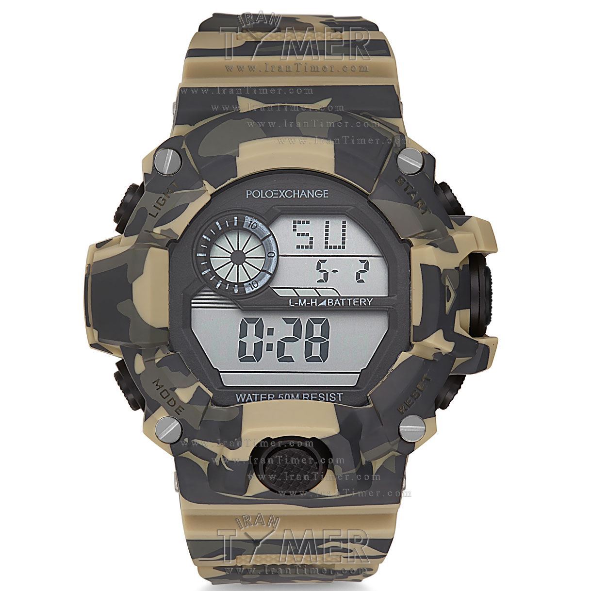 قیمت و خرید ساعت مچی مردانه پولو اکسچنج(POLO EXCHANGE) مدل PX-DR340GM-02 اسپرت | اورجینال و اصلی