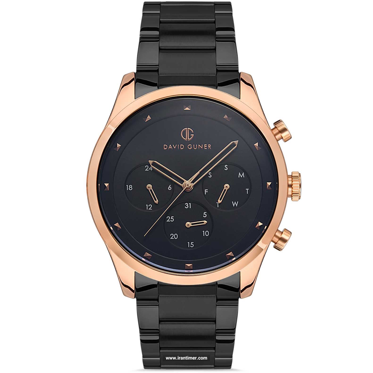 قیمت و خرید ساعت مچی مردانه دیوید گانر(David Guner) مدل DG-8296GA-R2 کلاسیک | اورجینال و اصلی