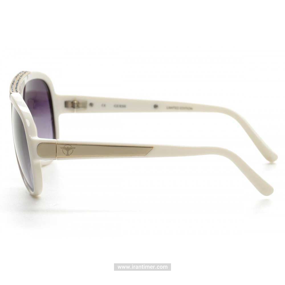 قیمت و خرید عینک آفتابی زنانه کلاسیک (guess) مدل GU 7256 WHT-35 | اورجینال و اصلی