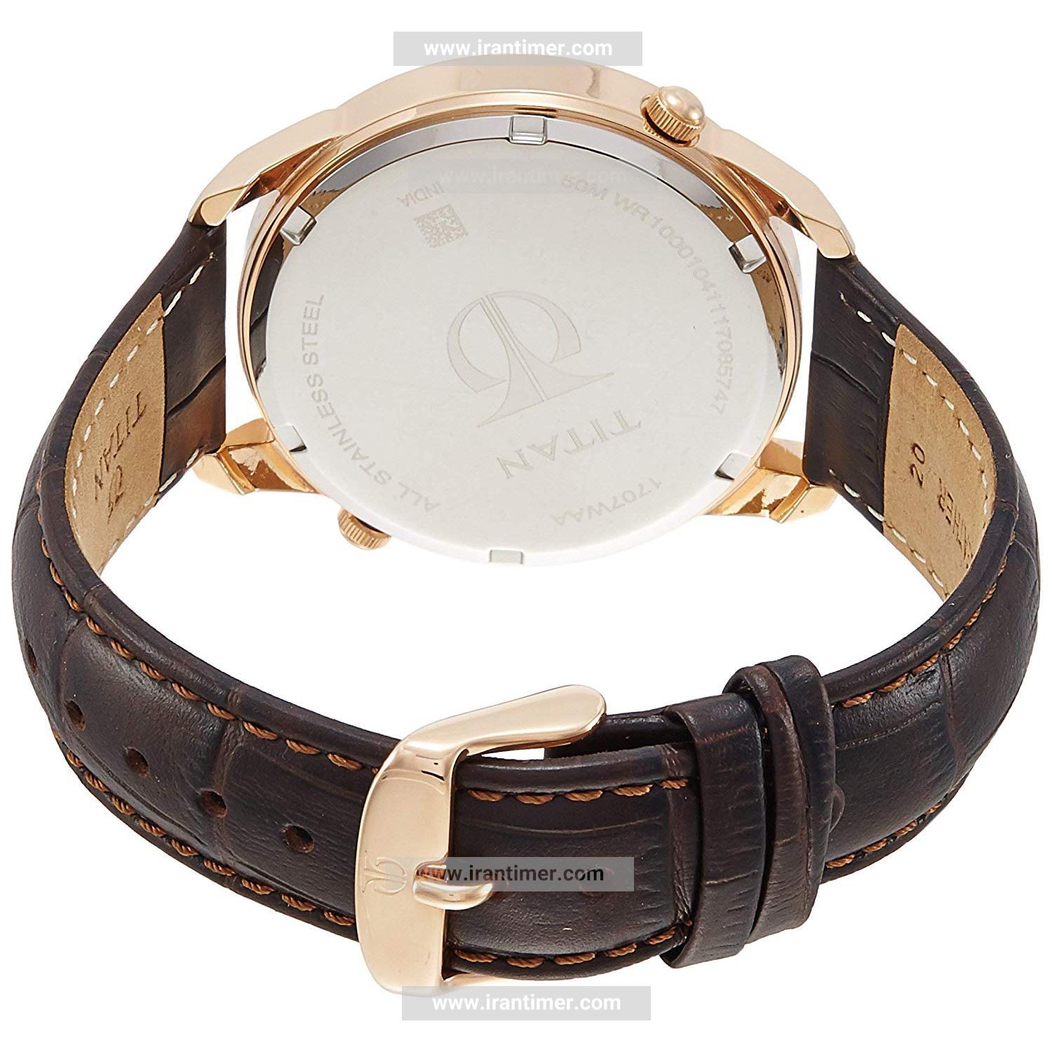 قیمت و خرید ساعت مچی مردانه تایتِن(TITAN) مدل T1707WL01 کلاسیک | اورجینال و اصلی