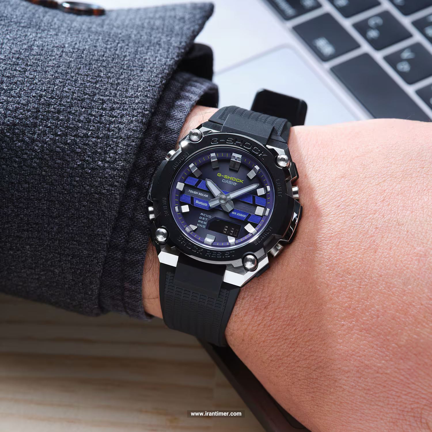 قیمت و خرید ساعت مچی مردانه کاسیو (CASIO) جی شاک مدل GST-B600A-1A6DR اسپرت | اورجینال و اصلی