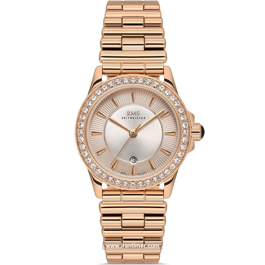 قیمت و خرید ساعت مچی زنانه آر ام اس زیمستر(RMS ZEITMEISTER) مدل RMS.1.AG1571.08 فشن | اورجینال و اصلی