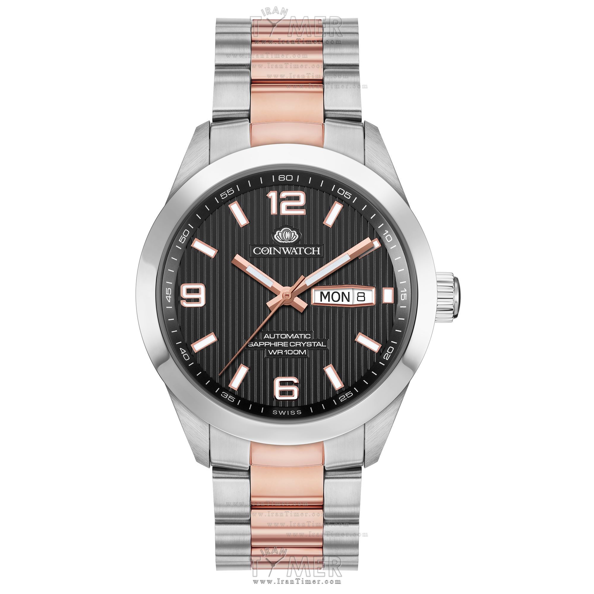 قیمت و خرید ساعت مچی مردانه کوین واچ(COINWATCH) مدل C151RBK کلاسیک | اورجینال و اصلی