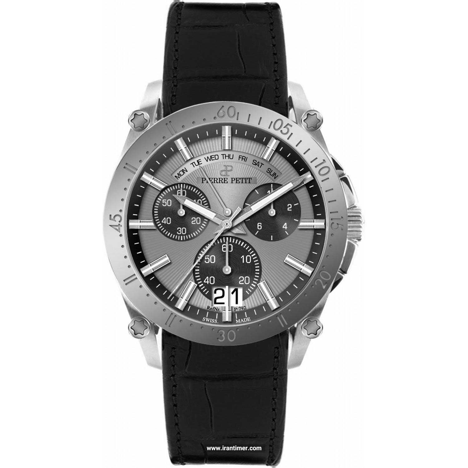 قیمت و خرید ساعت مچی مردانه پیرپتی(Pierre Petit) مدل P-792A کلاسیک | اورجینال و اصلی