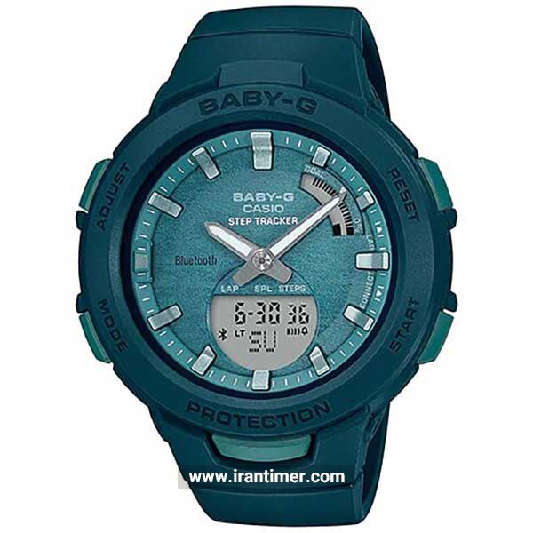 قیمت و خرید ساعت مچی کاسیو (CASIO) بیبی جی مدل BSA-B100AC-3ADR اسپرت | اورجینال و اصلی