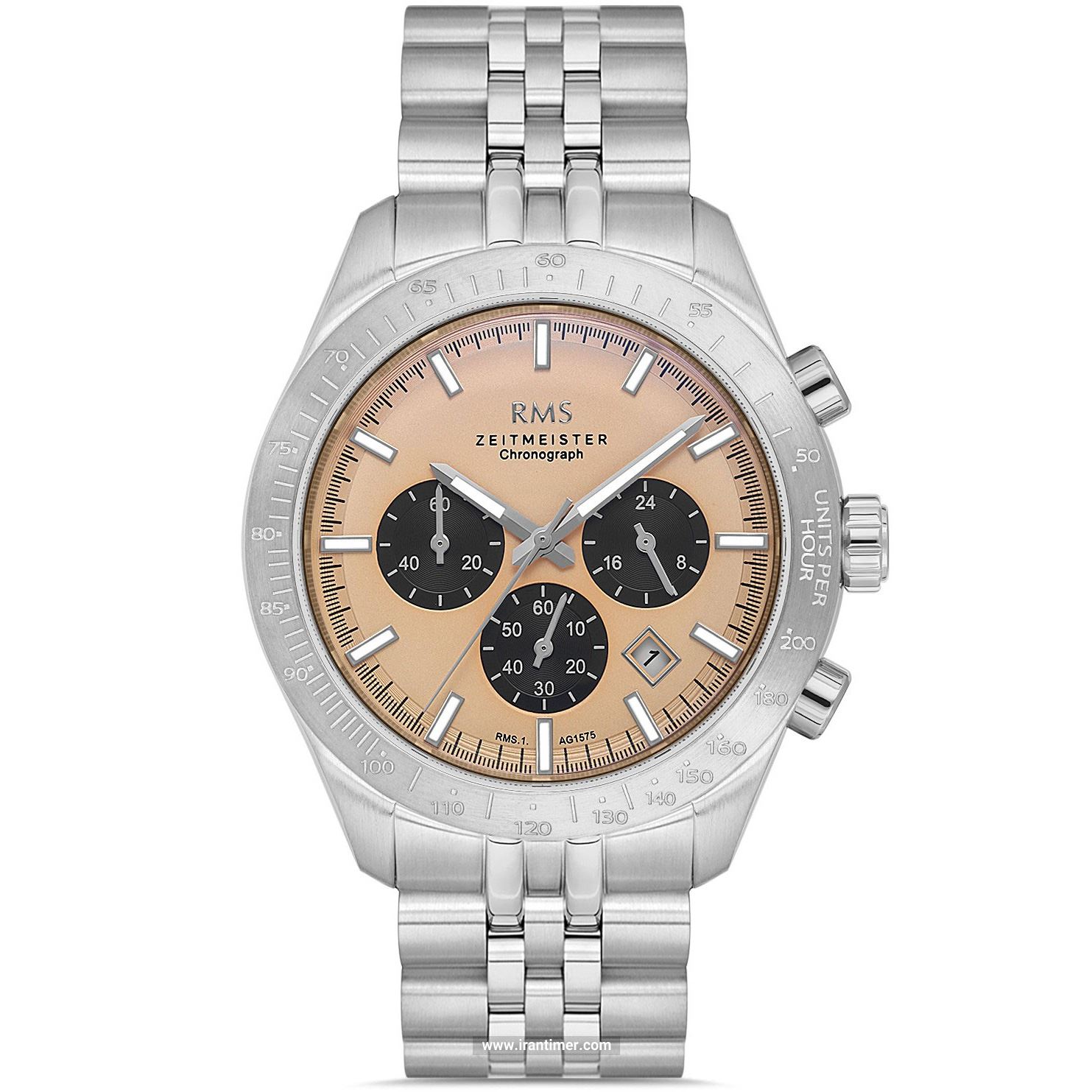 قیمت و خرید ساعت مچی مردانه آر ام اس زیمستر(RMS ZEITMEISTER) مدل RMS.1.AG1575.05 کلاسیک | اورجینال و اصلی