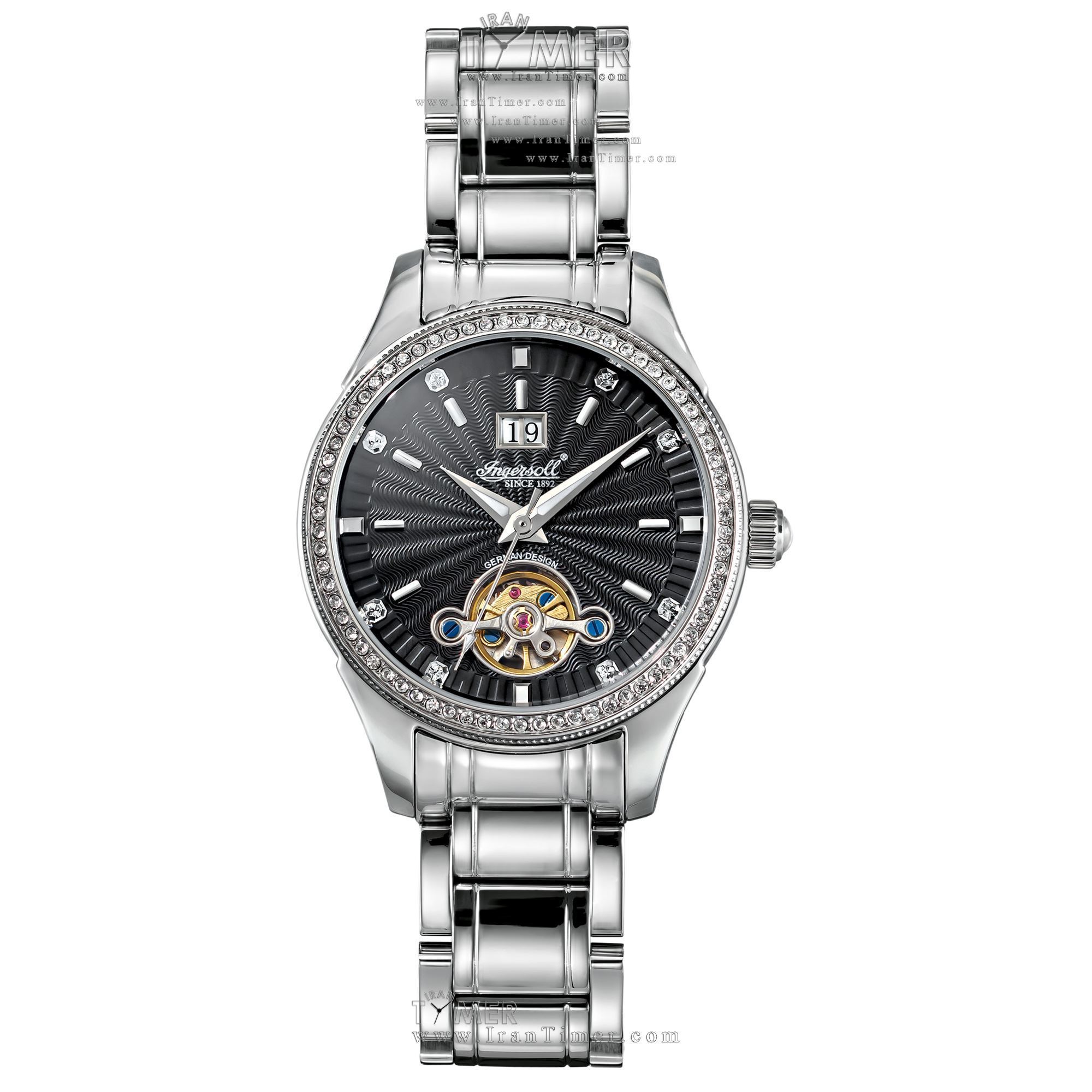 قیمت و خرید ساعت مچی زنانه اینگرسول(INGERSOLL) مدل IN5008BKMB کلاسیک فشن | اورجینال و اصلی