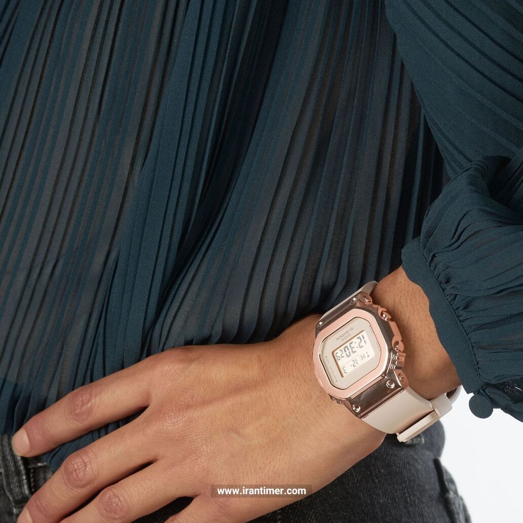قیمت و خرید ساعت مچی زنانه کاسیو (CASIO) جی شاک مدل GM-S5600PG-4DR اسپرت | اورجینال و اصلی