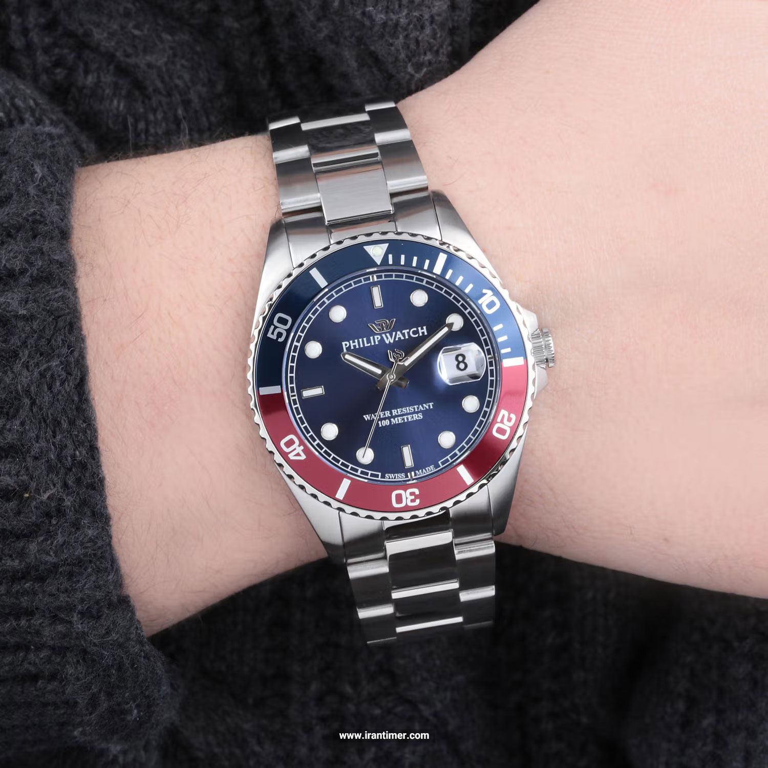 قیمت و خرید ساعت مچی مردانه فلیپ واچ(Philip Watch) مدل R8253597090 اسپرت | اورجینال و اصلی