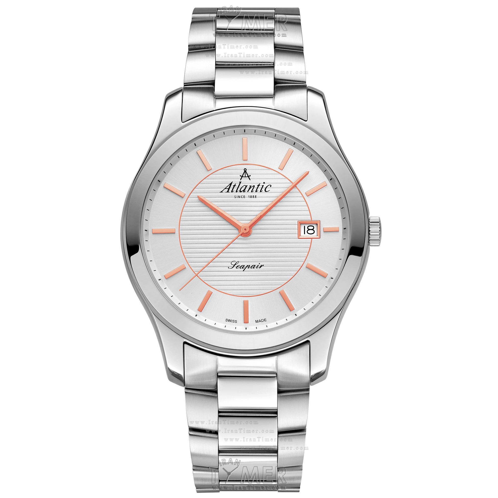 قیمت و خرید ساعت مچی مردانه آتلانتیک(ATLANTIC) مدل AC-60335.41.21R کلاسیک | اورجینال و اصلی