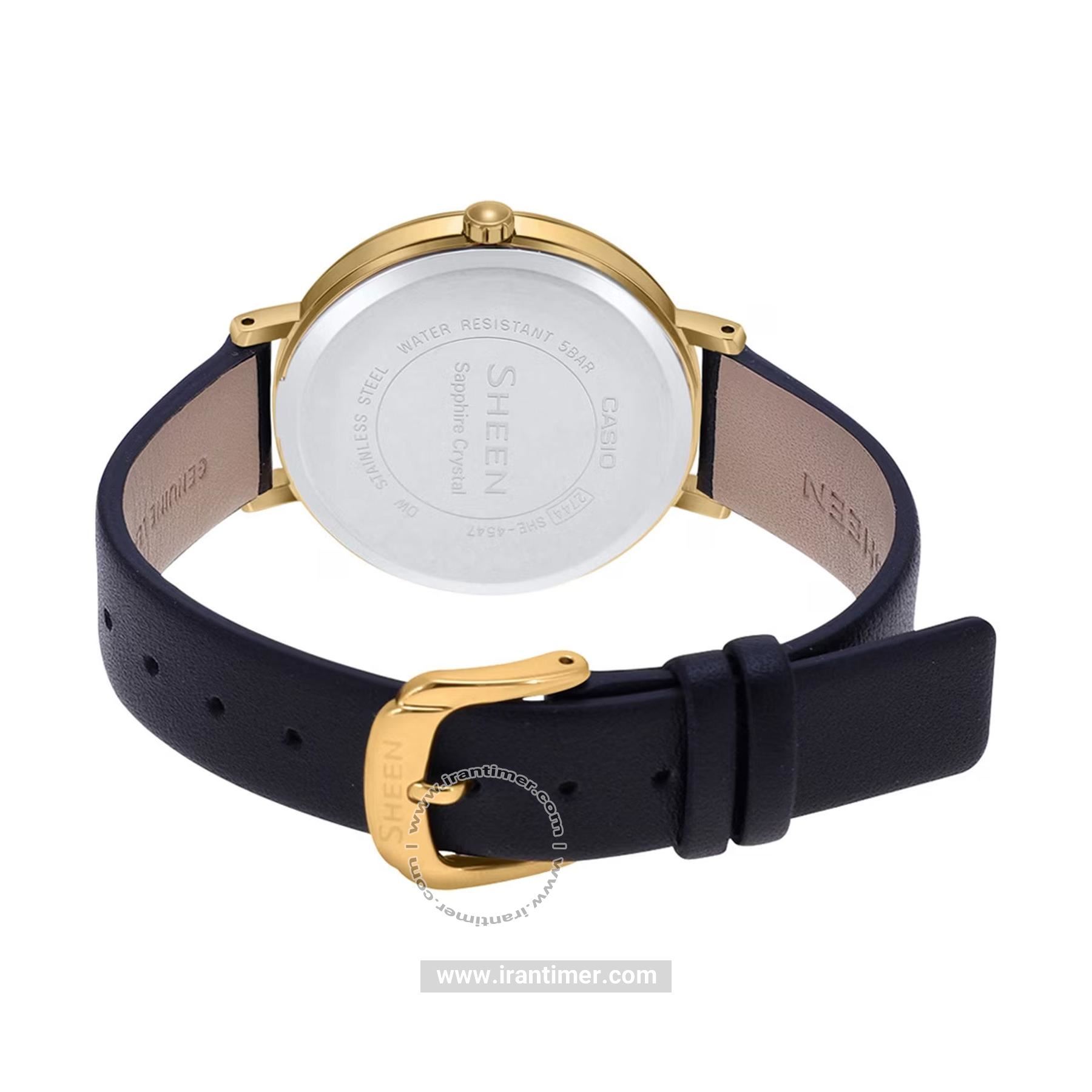 قیمت و خرید ساعت مچی زنانه کاسیو (CASIO) شین مدل SHE-4547GL-3AUDF کلاسیک | اورجینال و اصلی