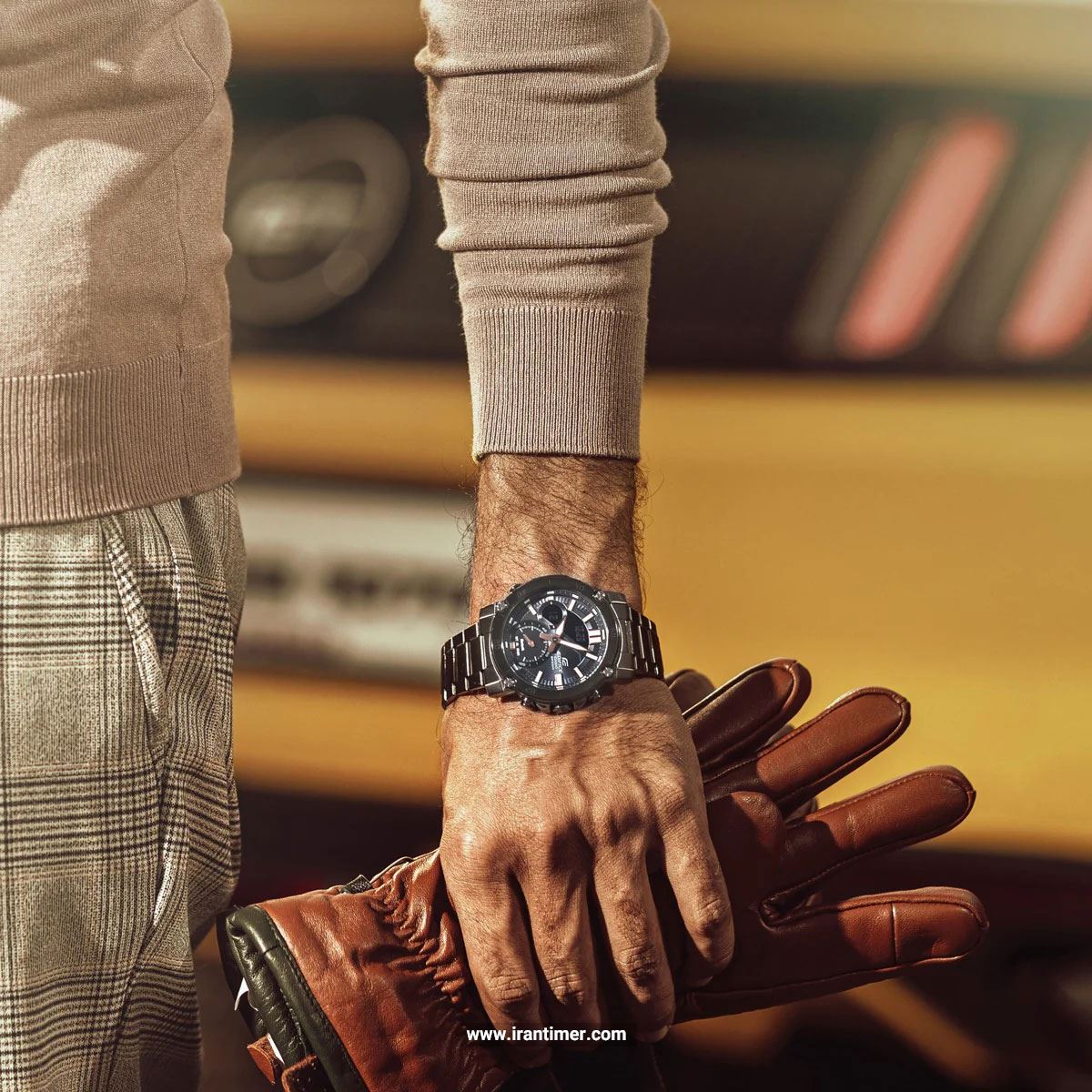 قیمت و خرید ساعت مچی مردانه کاسیو (CASIO) ادیفس(ادیفایس) مدل ECB-20DC-1ADF اسپرت | اورجینال و اصلی