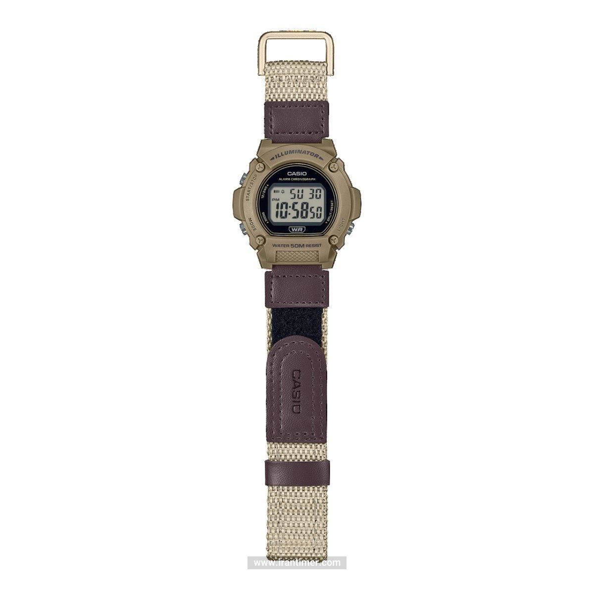 قیمت و خرید ساعت مچی مردانه کاسیو (CASIO) مدل W-219HB-5AVDF اسپرت | اورجینال و اصلی