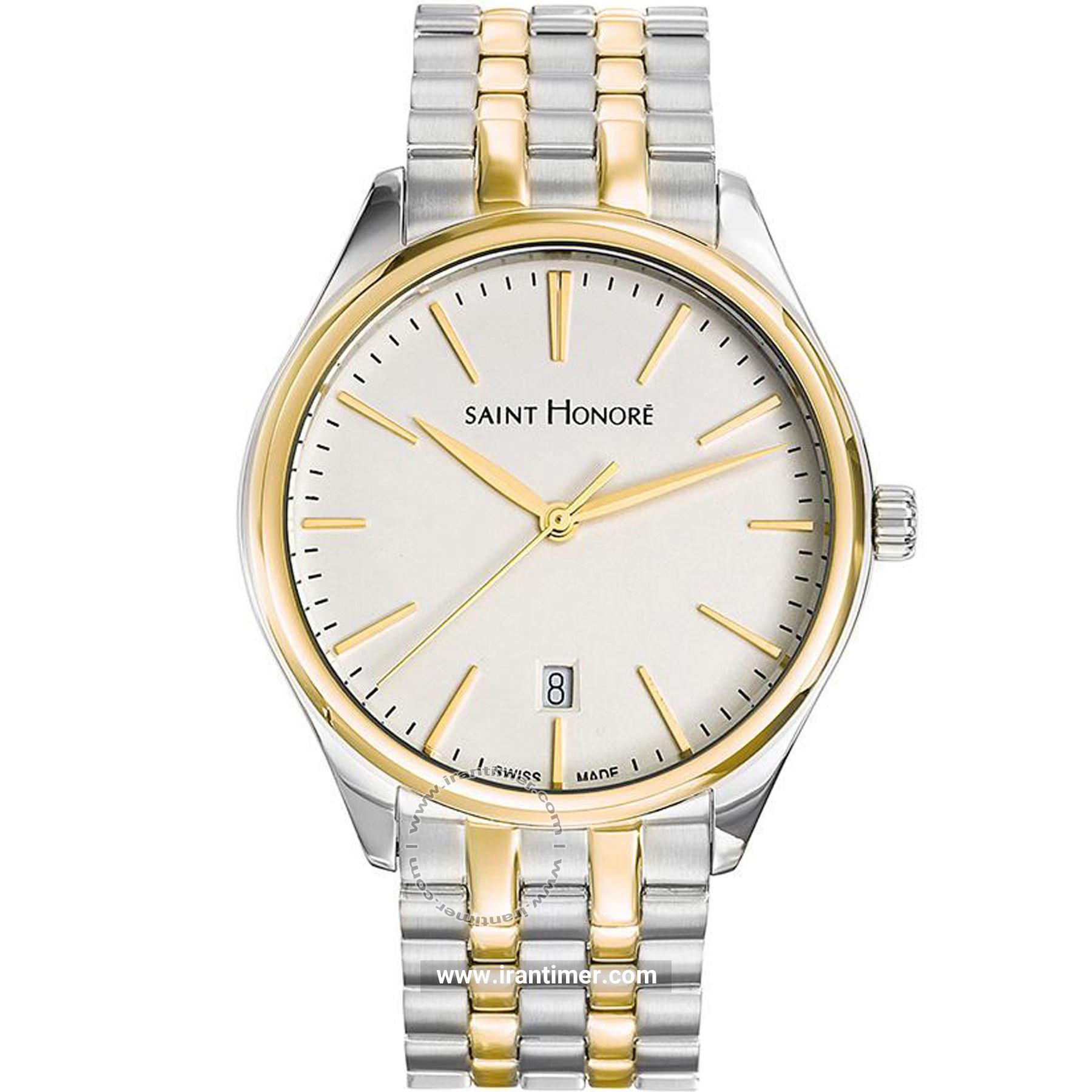 قیمت و خرید ساعت مچی مردانه سانتا نوره (SAINT HONORE) مدل 866117 4AIT کلاسیک | اورجینال و اصلی