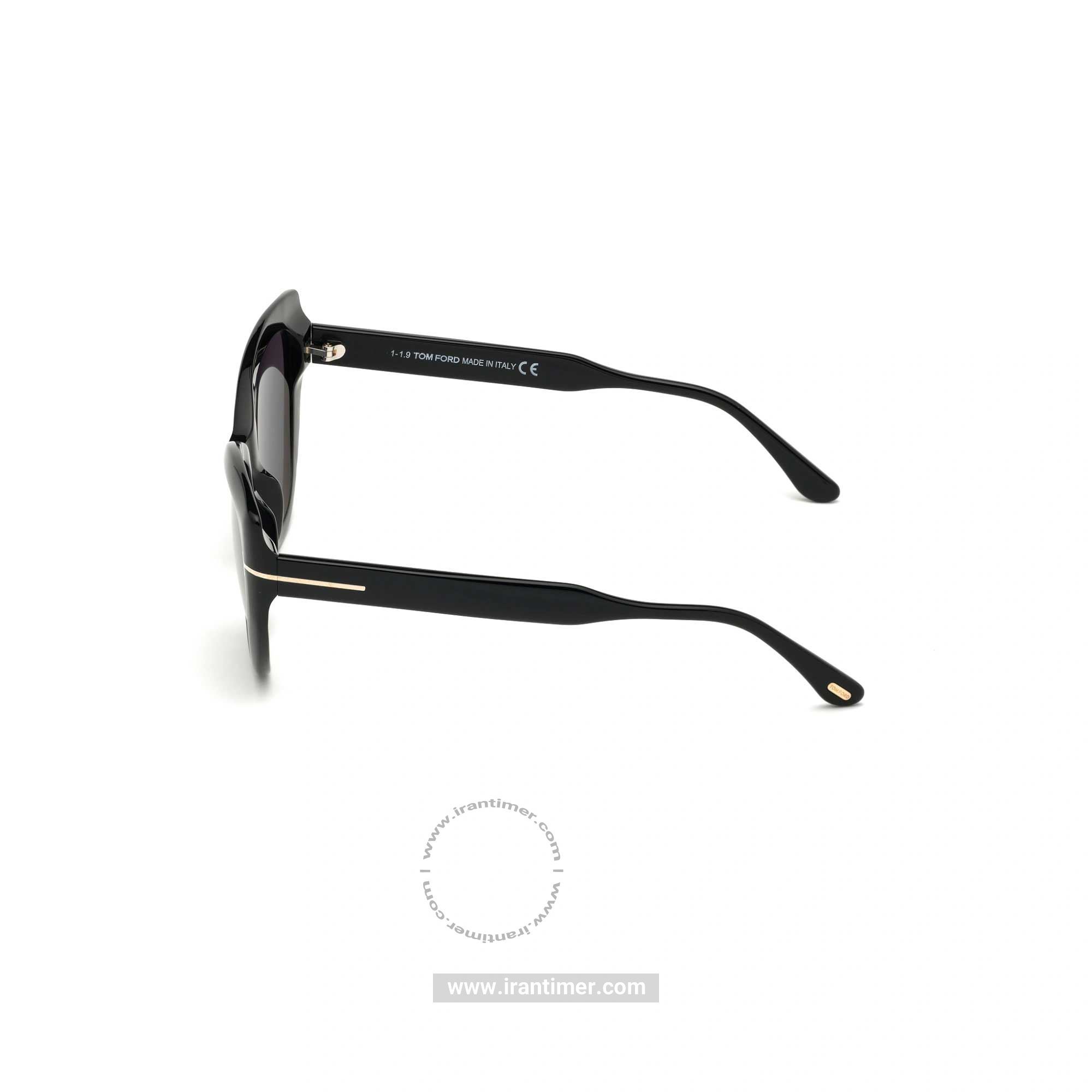 قیمت و خرید عینک آفتابی زنانه کلاسیک (TOM FORD) مدل FT 0762 01A 55 | اورجینال و اصلی