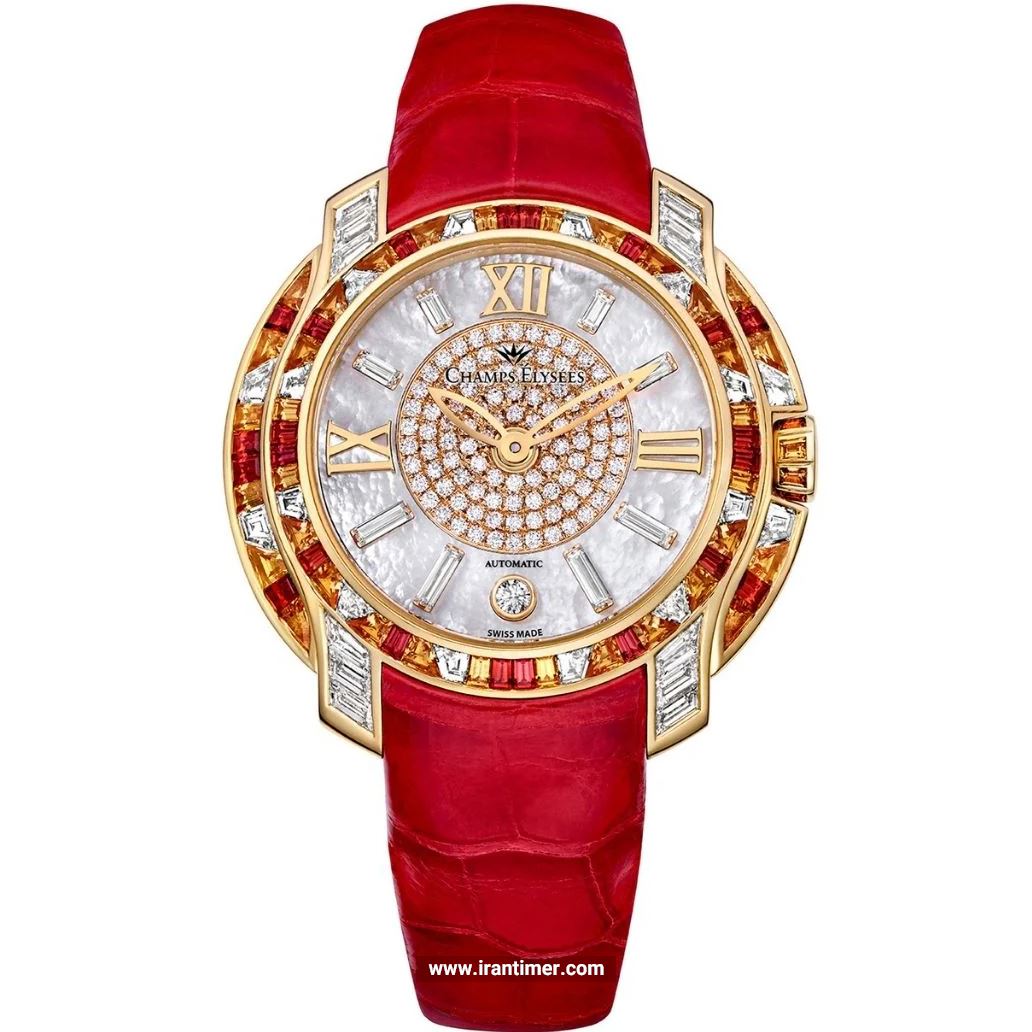 قیمت و خرید ساعت مچی زنانه شانزلیزه(Champs-Élysées) مدل 01A-YGD04-WH02 فشن | اورجینال و اصلی