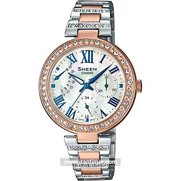 قیمت و خرید ساعت مچی زنانه کاسیو (CASIO) شین مدل SHE-3043SPG-7AUDR کلاسیک | اورجینال و اصلی