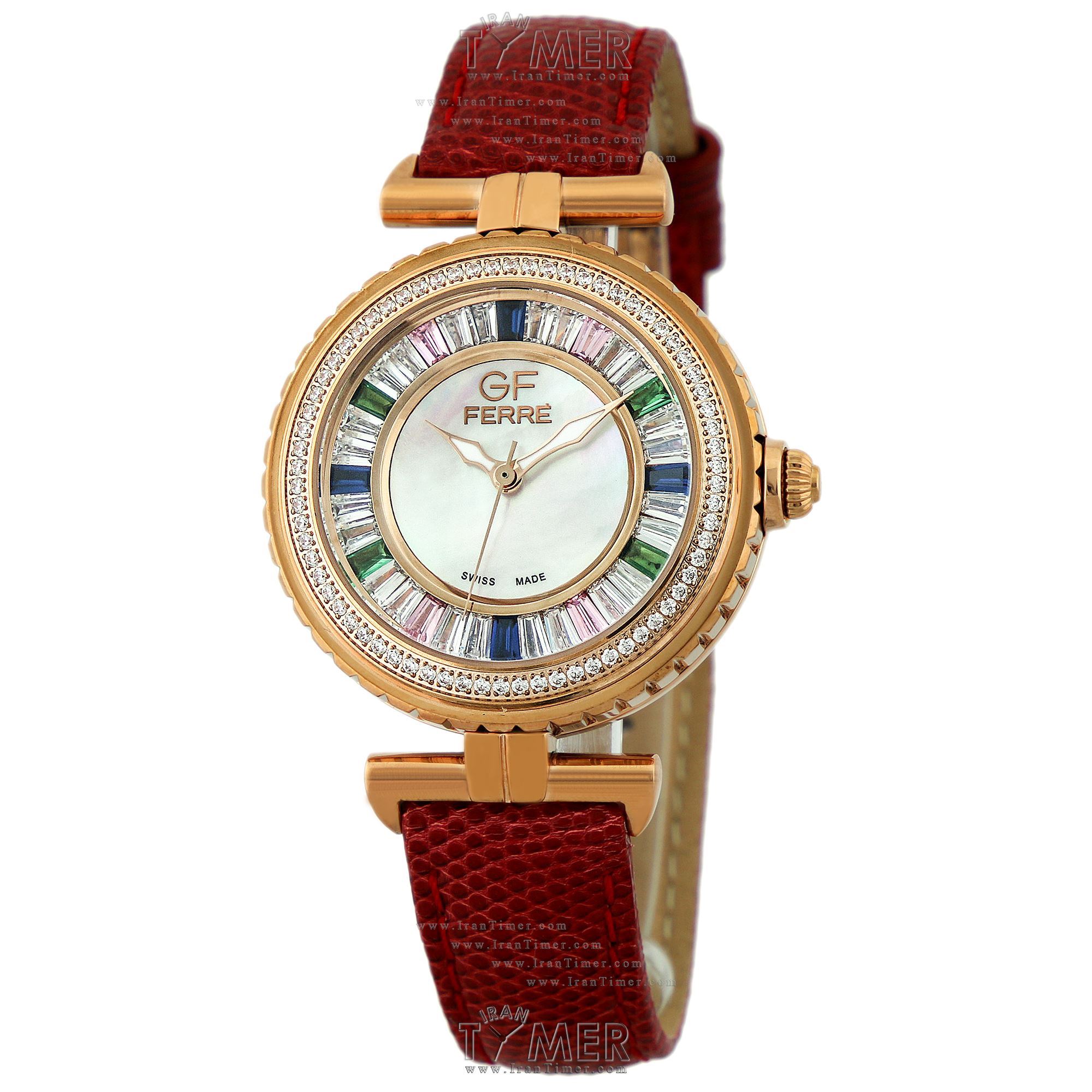 قیمت و خرید ساعت مچی زنانه جی اف فره(GF FERRE) مدل GF.RG10598.1 فشن | اورجینال و اصلی