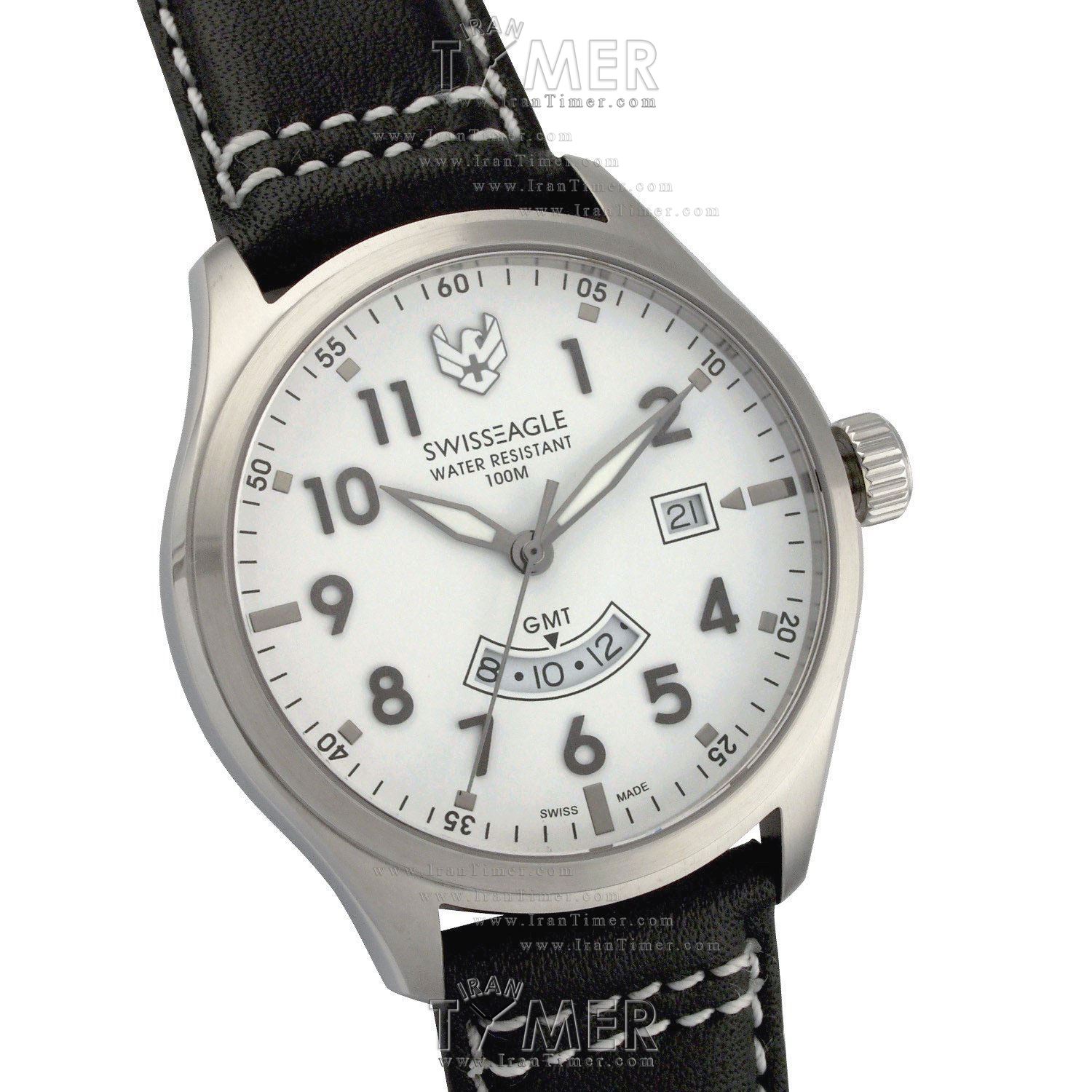 قیمت و خرید ساعت مچی مردانه سوئیس ایگل(SWISS EAGLE) مدل SE9059-02 کلاسیک | اورجینال و اصلی