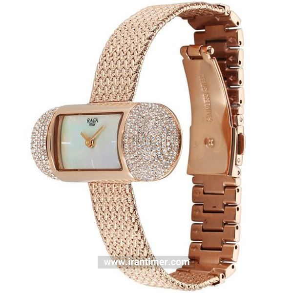 قیمت و خرید ساعت مچی زنانه تایتِن(TITAN) مدل T95259WM01 فشن | اورجینال و اصلی