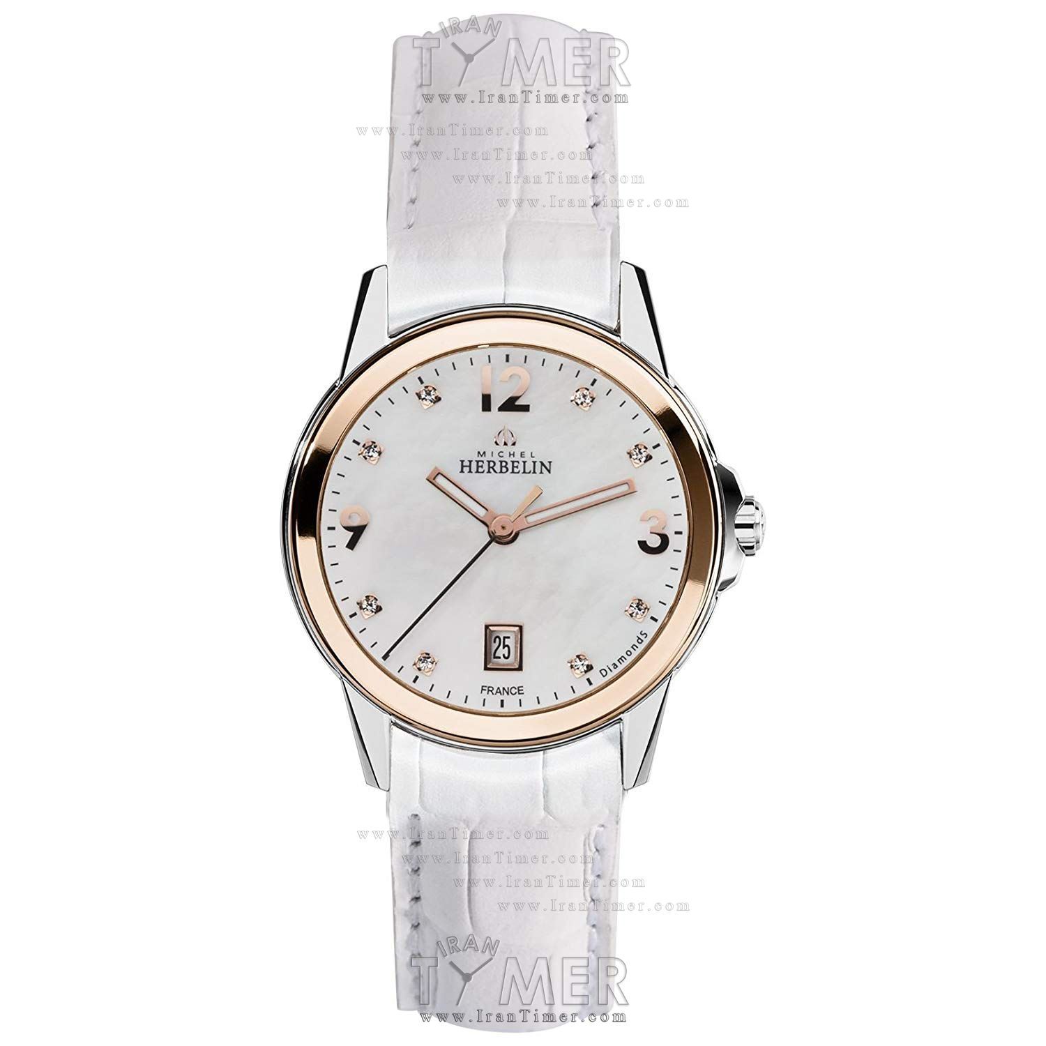 قیمت و خرید ساعت مچی زنانه مایکل هربلین(MICHEL HERBELIN) مدل 14250TR89BLA کلاسیک فشن | اورجینال و اصلی