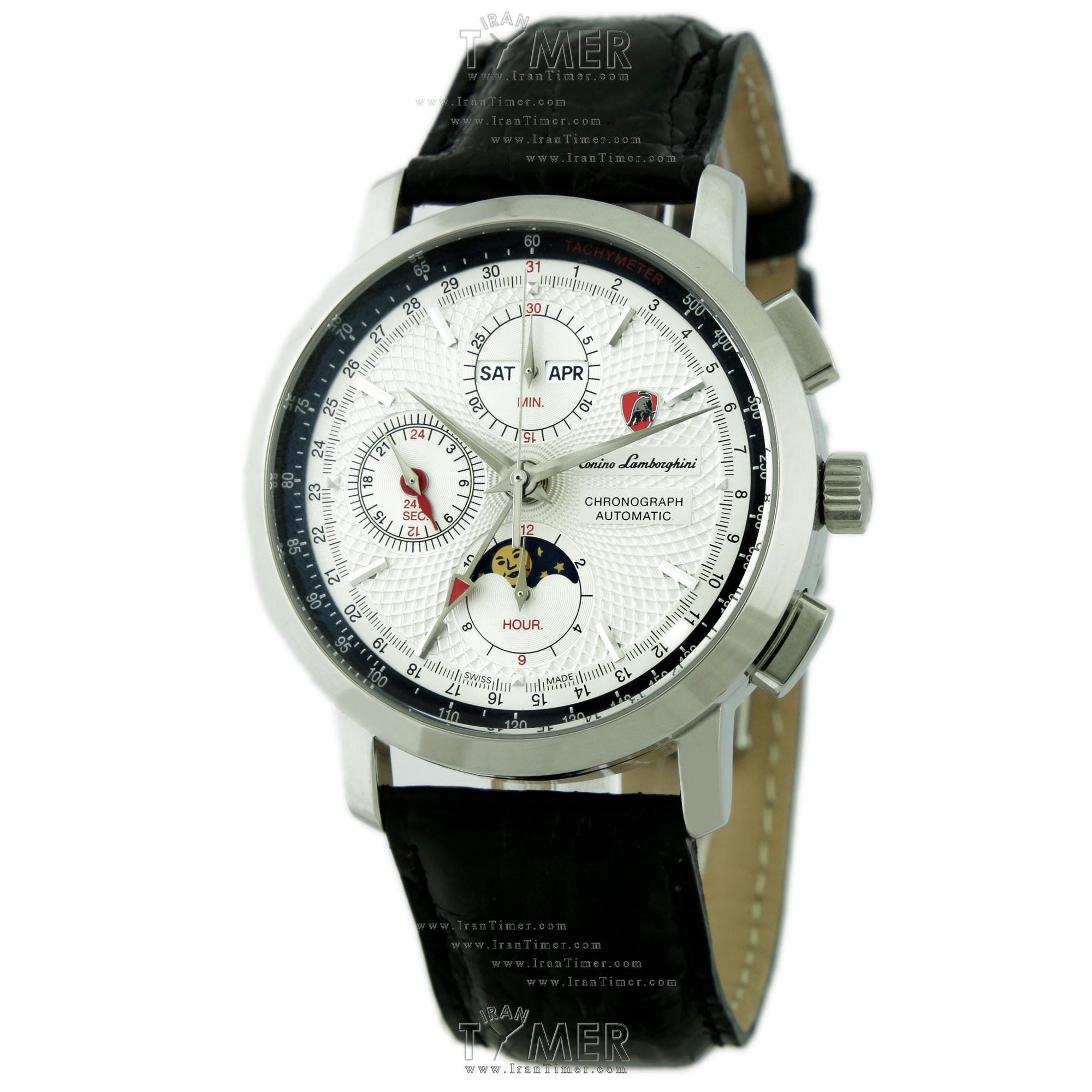 قیمت و خرید ساعت مچی مردانه لامبورگینی(LAMBORGHINI) مدل TL2508S-B اسپرت | اورجینال و اصلی