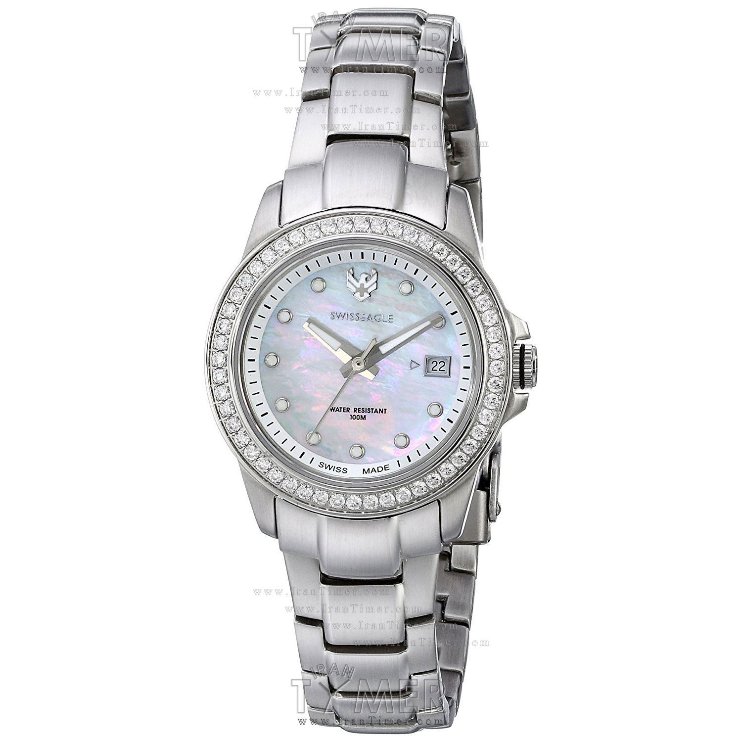 قیمت و خرید ساعت مچی زنانه سوئیس ایگل(SWISS EAGLE) مدل SE6033-22 کلاسیک | اورجینال و اصلی