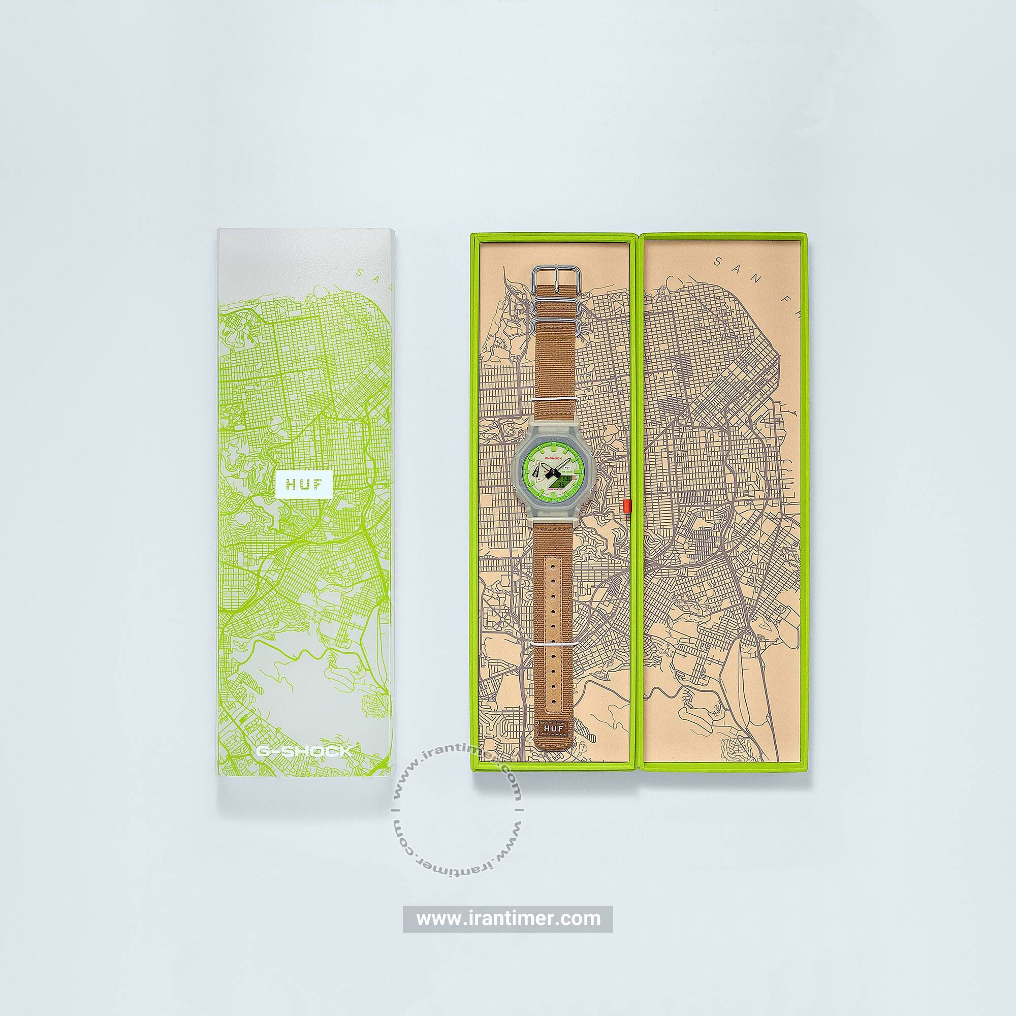 قیمت و خرید ساعت مچی مردانه کاسیو (CASIO) مدل GA-2100HUF-5ADR اسپرت | اورجینال و اصلی