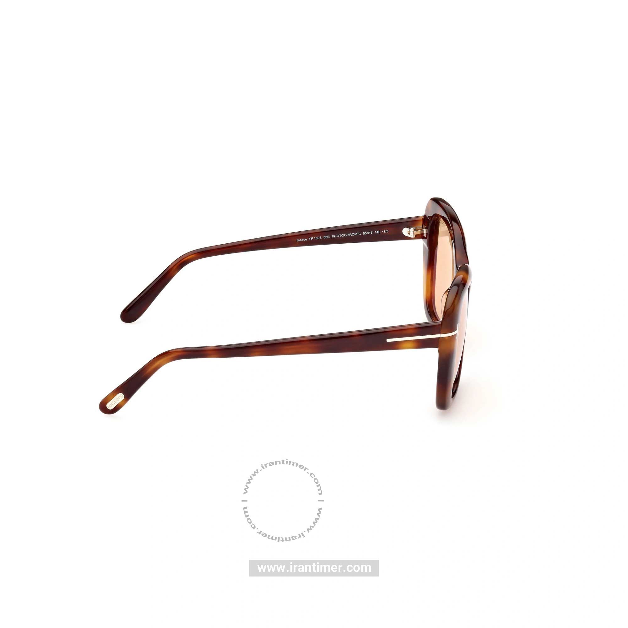 قیمت و خرید عینک آفتابی زنانه کلاسیک (TOM FORD) مدل FT 1008 53E 55 | اورجینال و اصلی