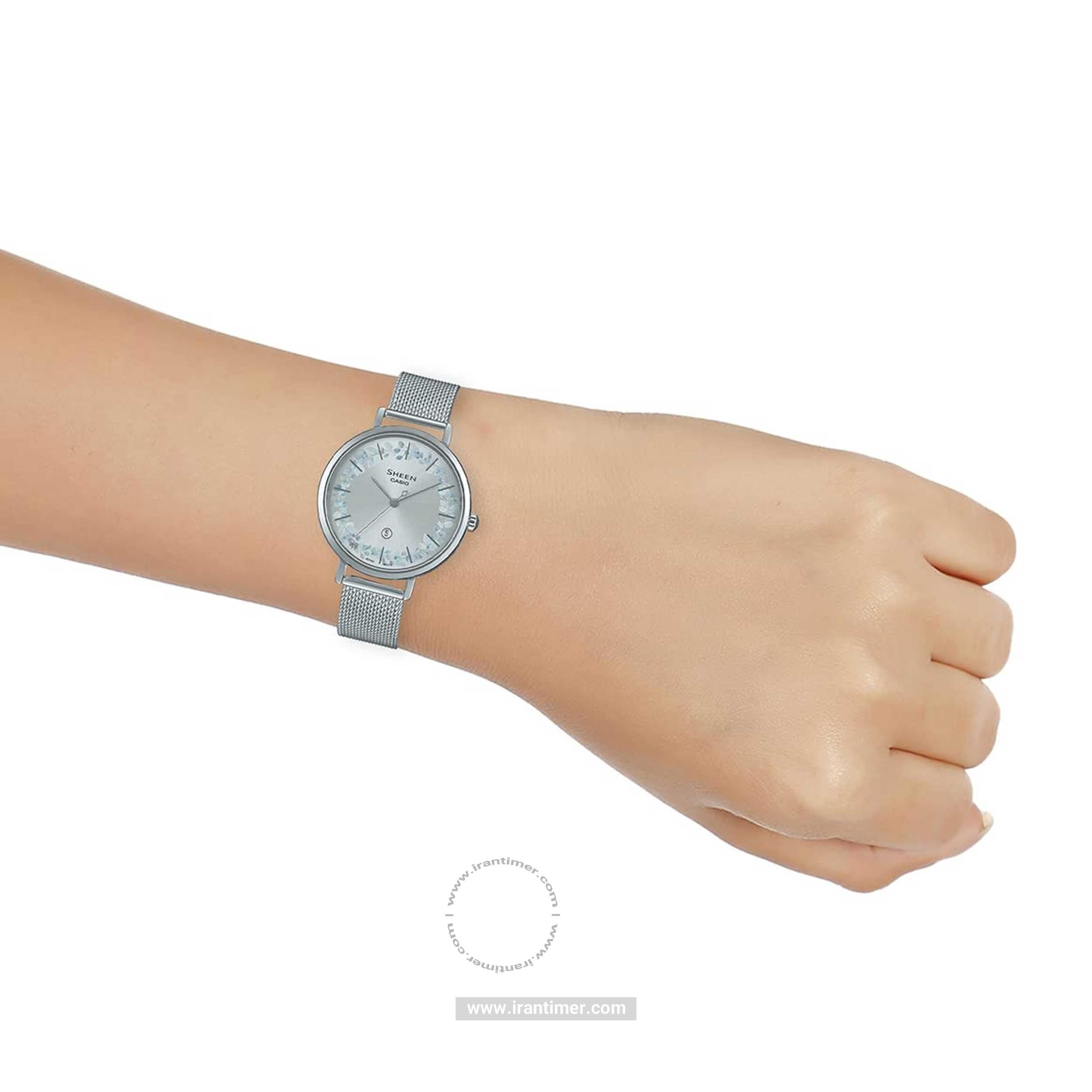 قیمت و خرید ساعت مچی زنانه کاسیو (CASIO) شین مدل SHE-4539FM-7AUDF | اورجینال و اصلی