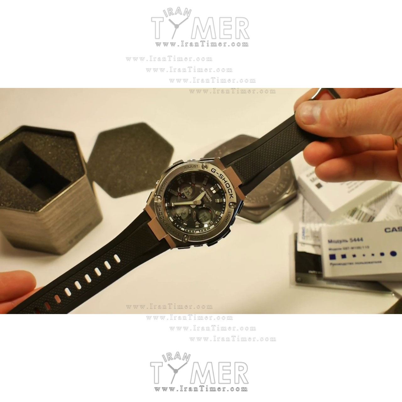 قیمت و خرید ساعت مچی مردانه کاسیو (CASIO) جی شاک مدل GST-S100G-1ADR اسپرت | اورجینال و اصلی