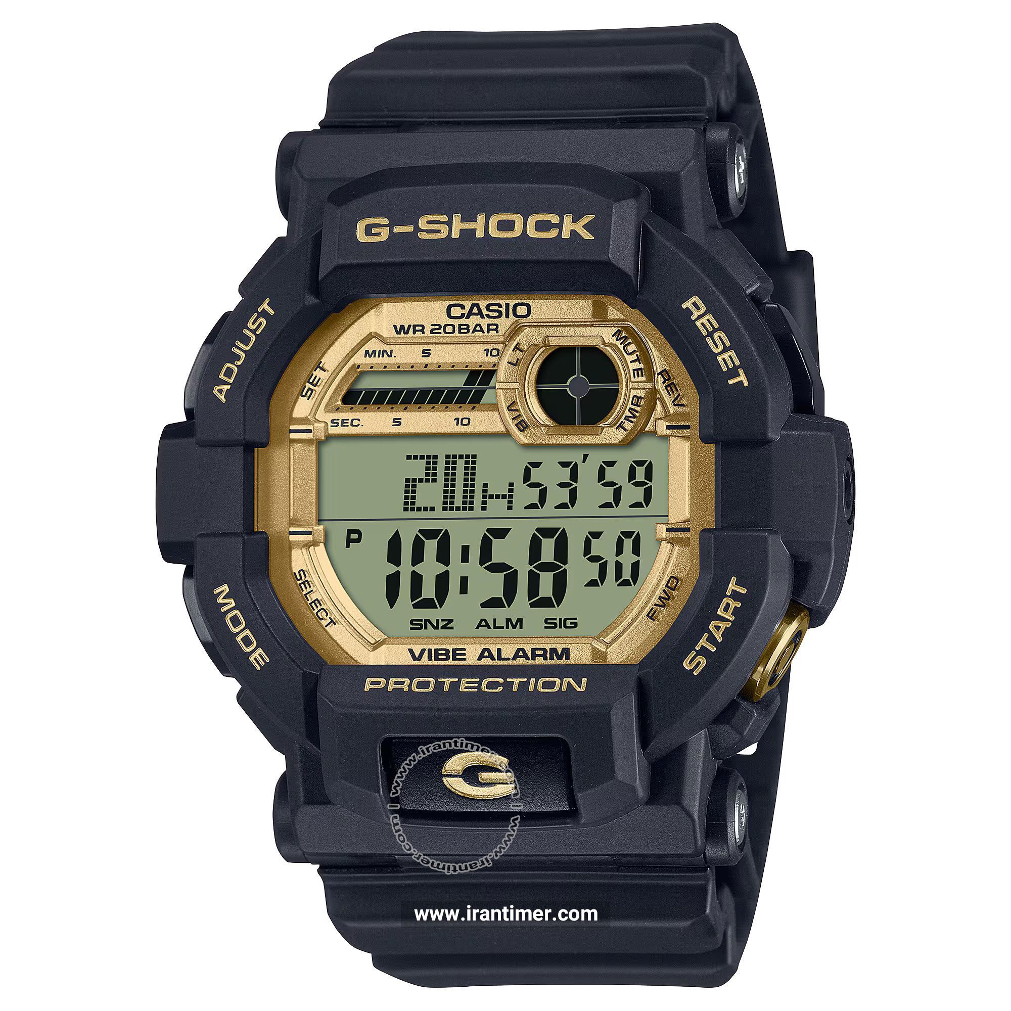 قیمت و خرید ساعت مچی مردانه کاسیو (CASIO) جی شاک مدل GD-350GB-1DR اسپرت | اورجینال و اصلی