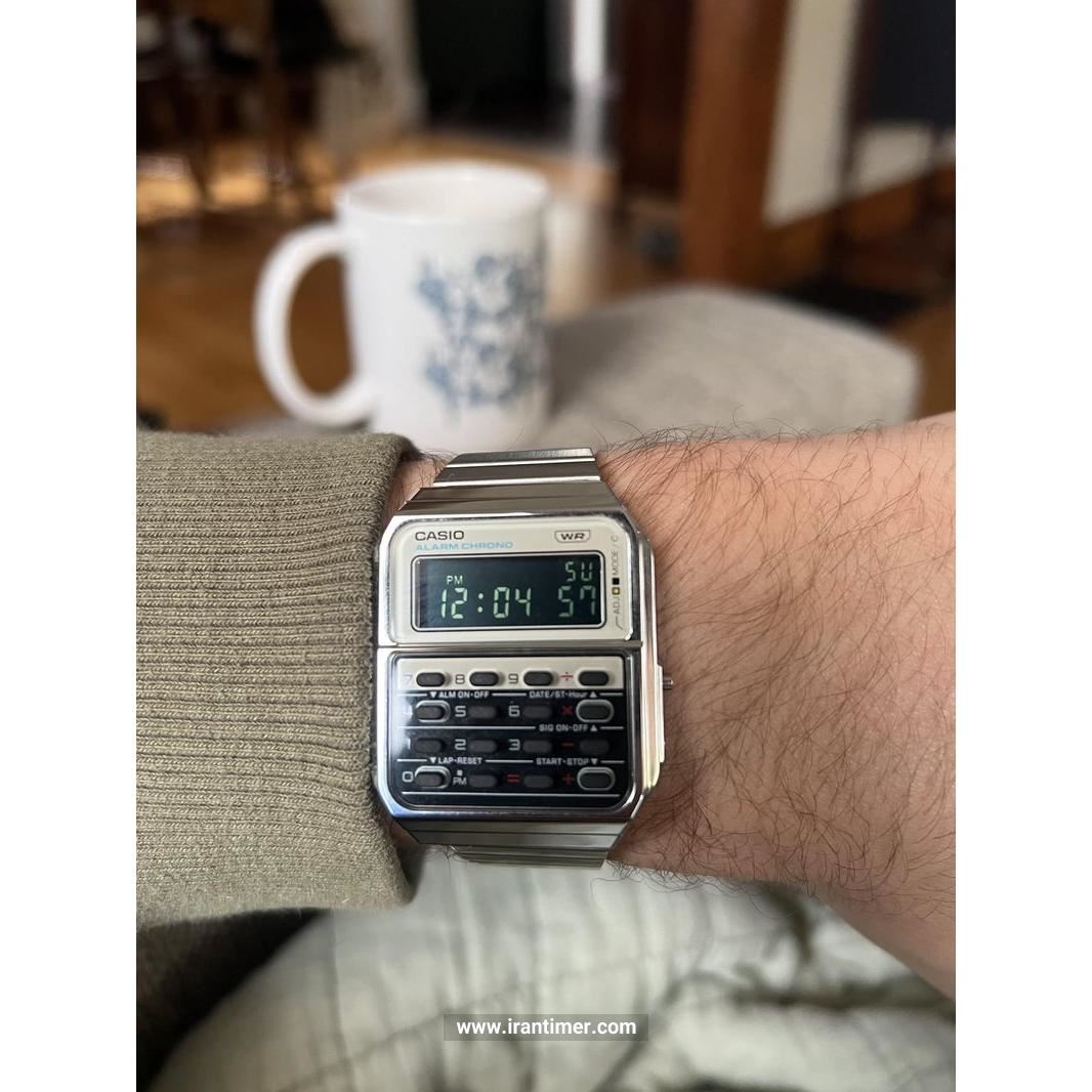 قیمت و خرید ساعت مچی مردانه زنانه کاسیو (CASIO) جنرال مدل CA-500WE-7BDF | اورجینال و اصلی