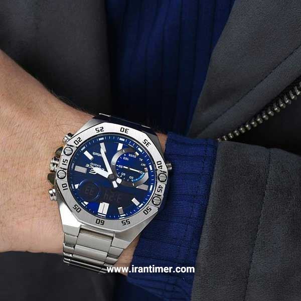 قیمت و خرید ساعت مچی مردانه کاسیو (CASIO) ادیفس(ادیفایس) مدل ECB-10D-2ADF کلاسیک | اورجینال و اصلی