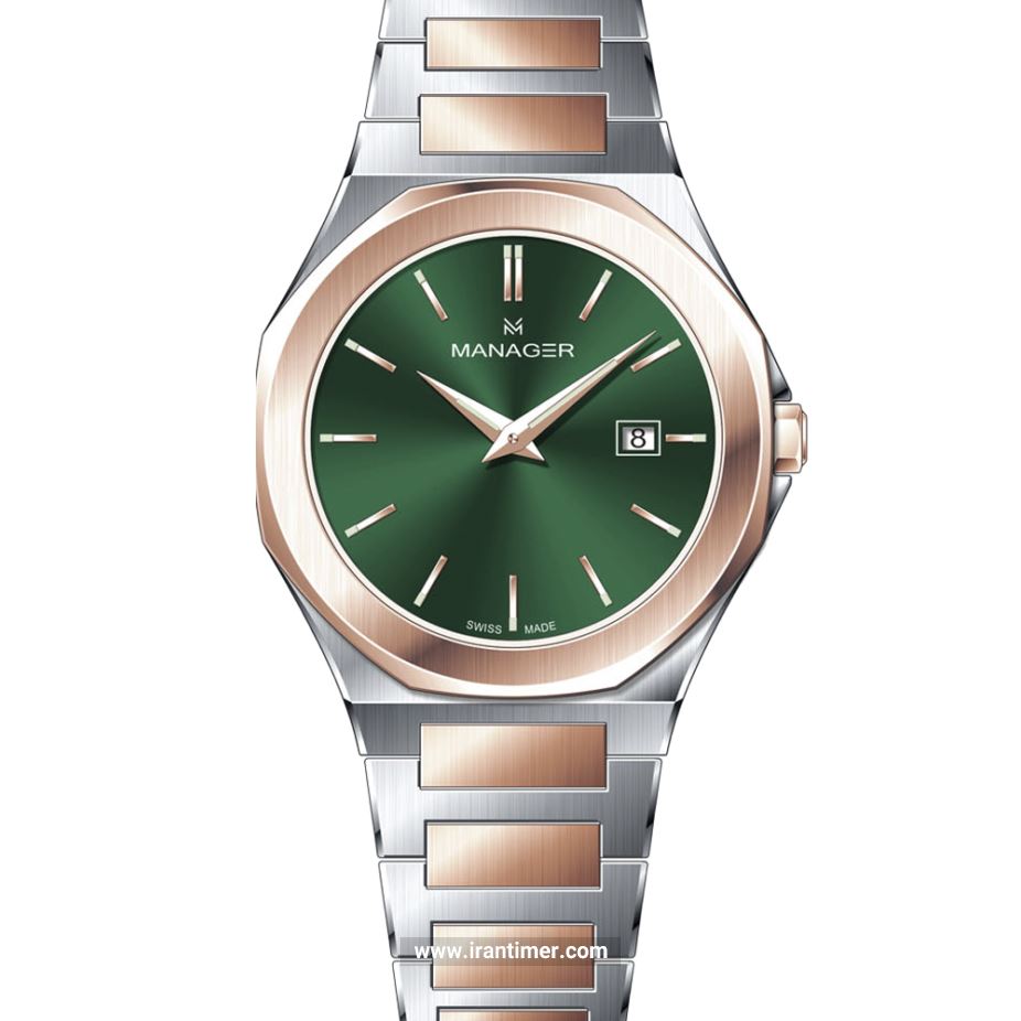 قیمت و خرید ساعت مچی مردانه منیجر(MANAGER) مدل MAN-RF-114-BRM کلاسیک | اورجینال و اصلی